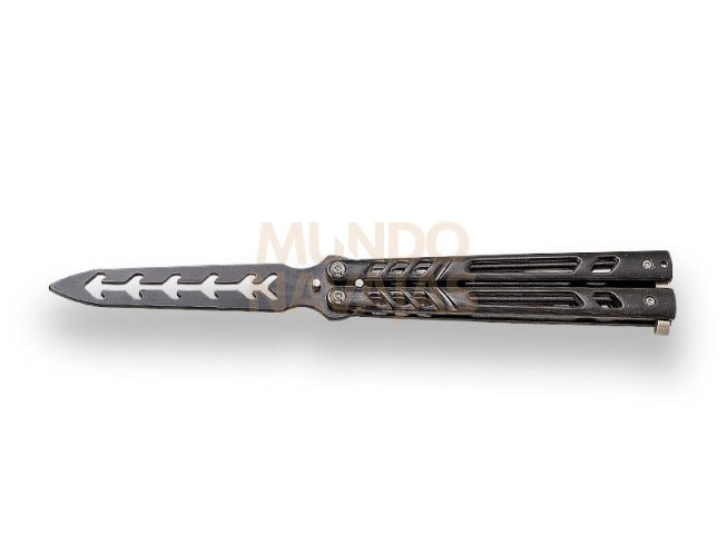 Abanico de entrenamiento JKR sin filo, mango acero inox