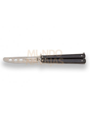 Abanico de entrenamiento JKR829, hoja 10,5 cm y mango de aluminio
