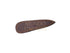 Cuchillo botero cachas en madera de olivo y hoja de un solo filo de 12 cm.