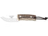 Cuchillo bushcraft Joker Erizo con puño de ciervo y hoja de 7.5 cm.