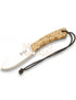 Cuchillo bushcraft Joker Nessmuk s, mango abedul rizado