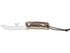 Cuchillo bushcraft Joker Rabbit con puño de ciervo y hoja inox de 8,5 cm.