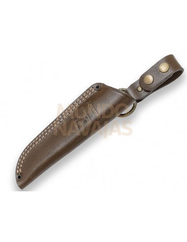 Cuchillo bushcraft Joker Ranger puño nogal h/ scandi 11 cm