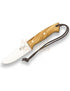 Cuchillo bushcraft Joker Ranger puño olivo hoja plana 11 cm