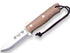 Cuchillo bushcraft y supervivencia Joker BS9 Nórdico. acero sandvik 14c28n, mango...