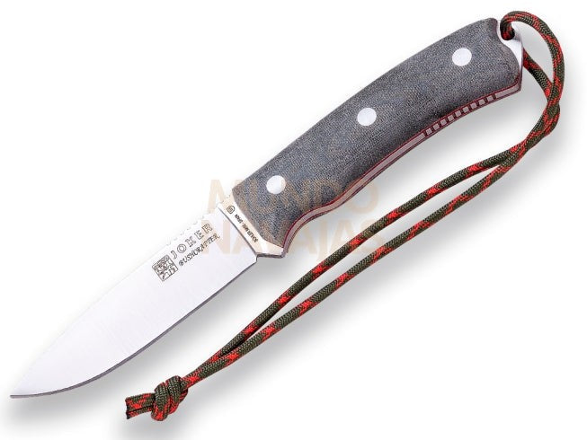 Cuchillo bushcraft y supervivencia Joker Bushcrafter en micarta.
