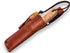 Cuchillo bushcraft y supervivencia Joker Ember con ferrocerio mango de abedul rizado