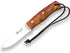 Cuchillo bushcraft y supervivencia Joker Ember flat mango de olivo
