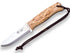 Cuchillo bushcraft y supervivencia Joker Ember mango abedul rizado