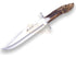 Cuchillo de caza Joker Bowie 25, mango ciervo tallado a  mano.