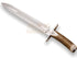 Cuchillo de remate Joker Guepardo con puño de ciervo y hoja de doble filo de 30 cm....