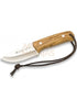 Cuchillo gran erizo puño olivo hoja inox. mova 9,5 cm