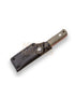 Cuchillo Joker Erizo TS1 puño micarta canvas verde h/ 7,5 cm funda piel