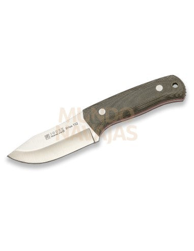 Cuchillo Joker Erizo TS2 micarta canvas verde hoja  9,5 cm