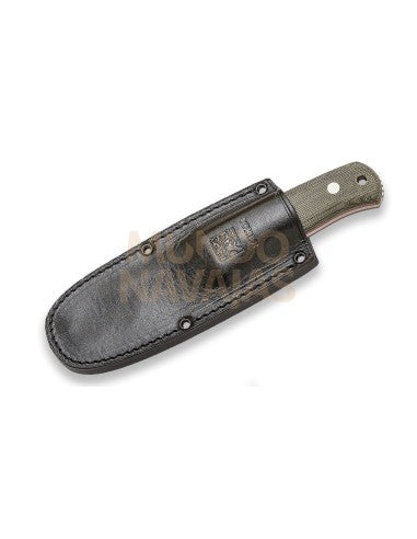 Cuchillo Joker Erizo TS2 micarta canvas verde hoja  9,5 cm