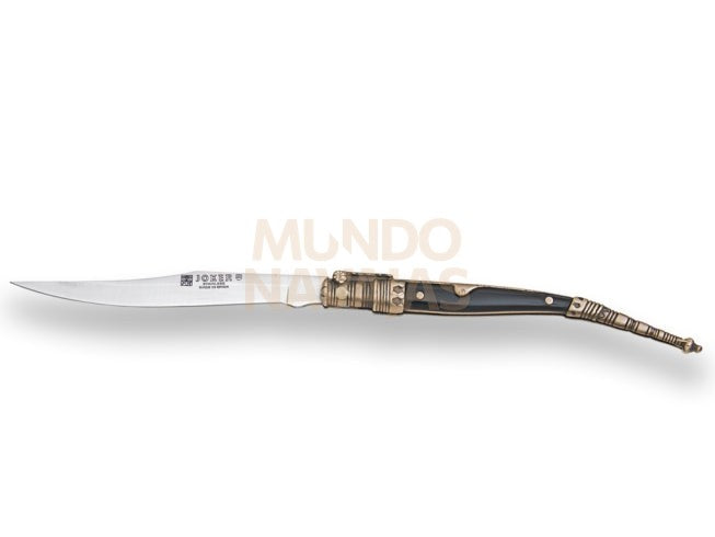 Estilete decorado con puño zamak y hoja 10,5 cm