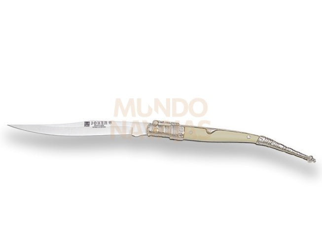 Estilete decorado puño zamak hoja 10,5 cm