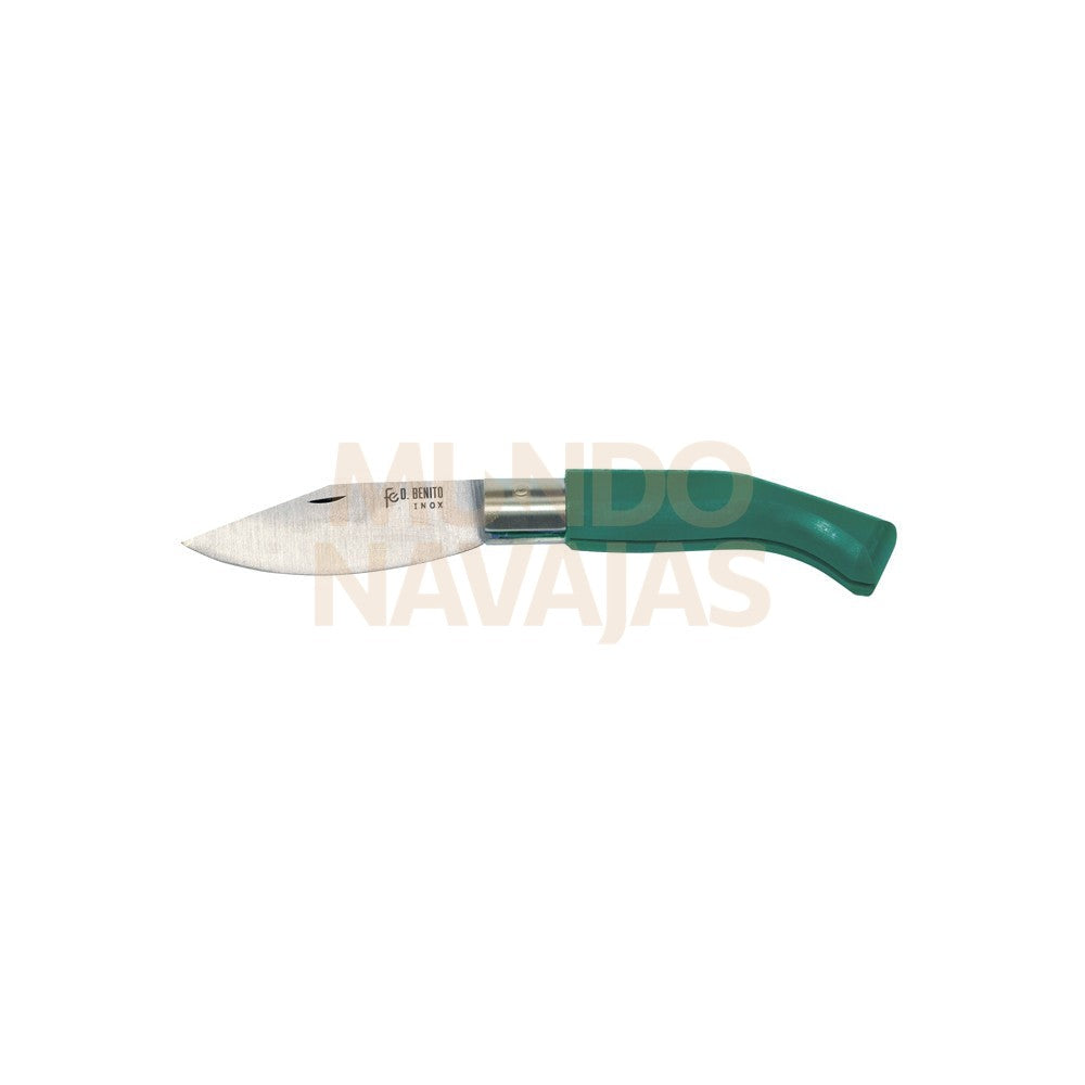 Navaja fibra punta 90 INOX. verde bliste
