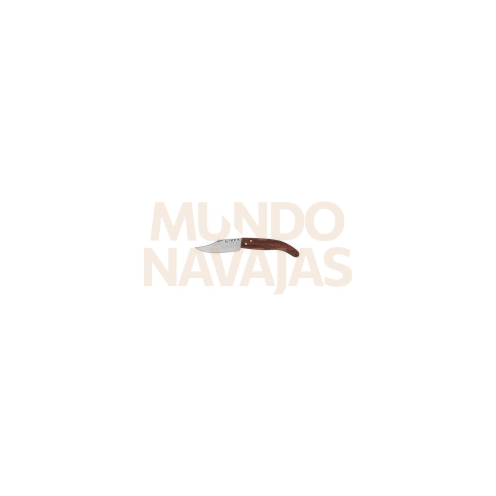 Navaja punta and. 70 MMS. INOX. blister