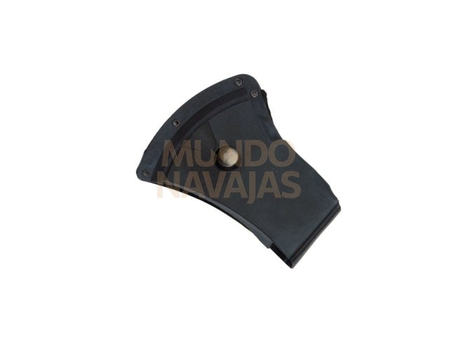 Hacha con puño de fibra longitud 29 cm y funda de kydex