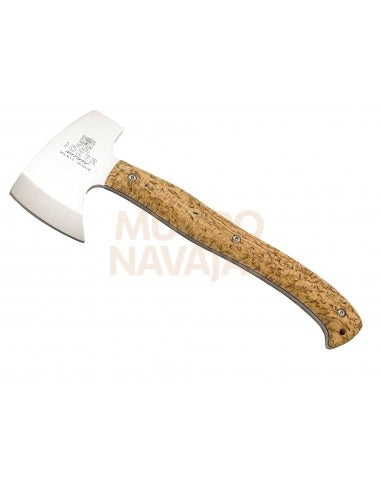 Hacha nature puño abedul ancho pala 7.5 cm largo total 30 cm