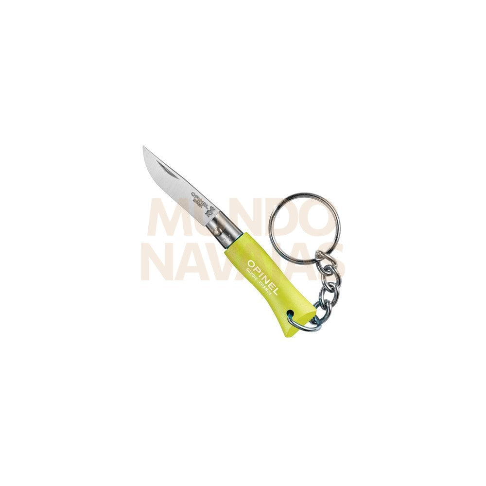 Navaja c/llavero nº 2 verde anis "Opinel