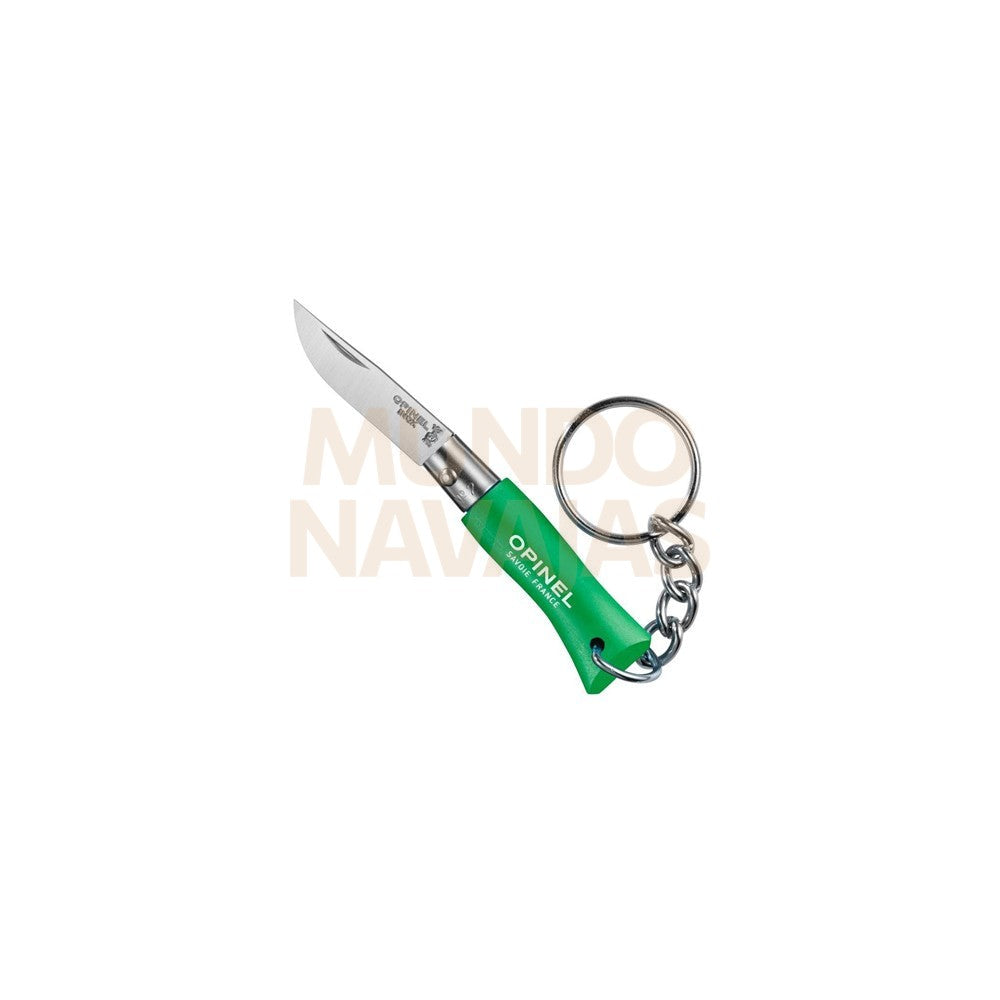 Navaja c/llavero nº 2 verde "Opinel"