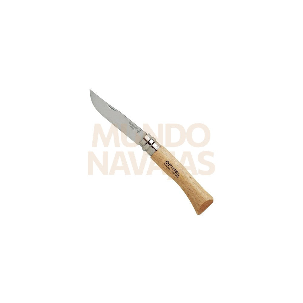 Navaja "Opinel" hoja 8 cm. INOX. bloqueo