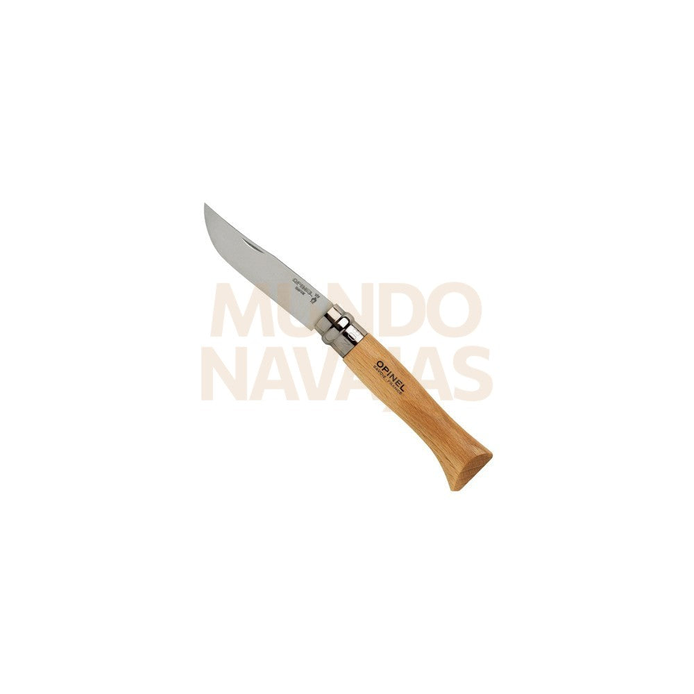 Navaja "Opinel" hoja 8,5 cm. INOX. bloqu