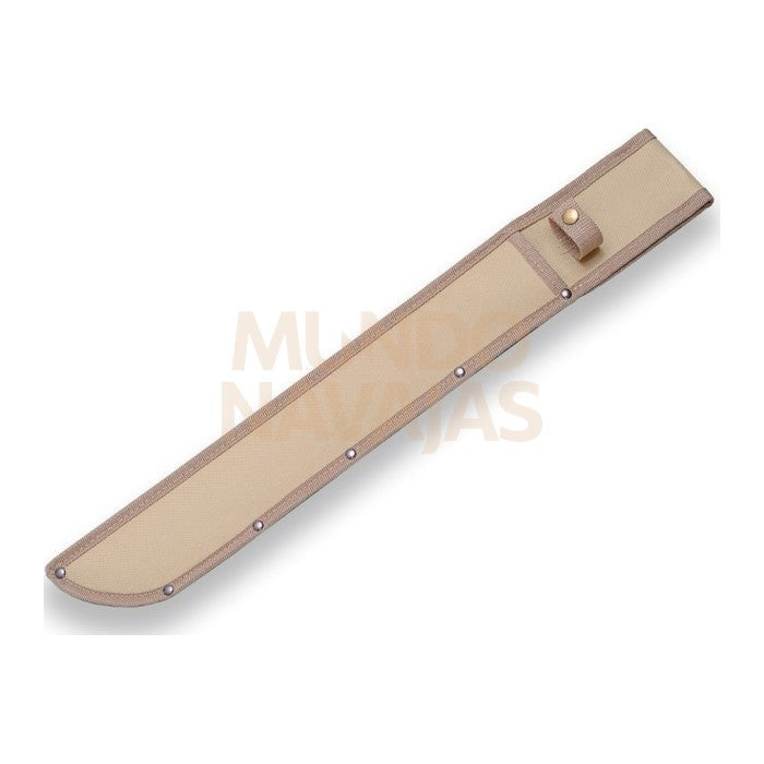 Machete JKR colombiano mango de goma y ABS hoja de 41,5 cm acero inox