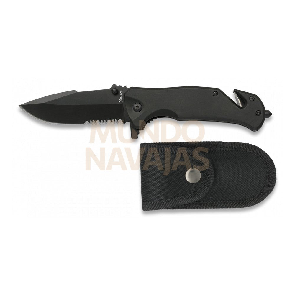 Navaja Albainox Negra Seguridad 8