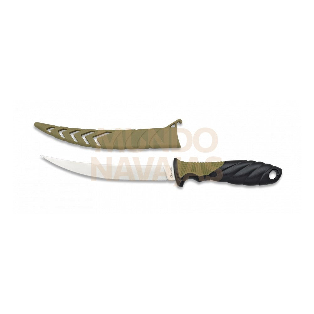 Cuchillo Pesca Con Funda Abs 15.8