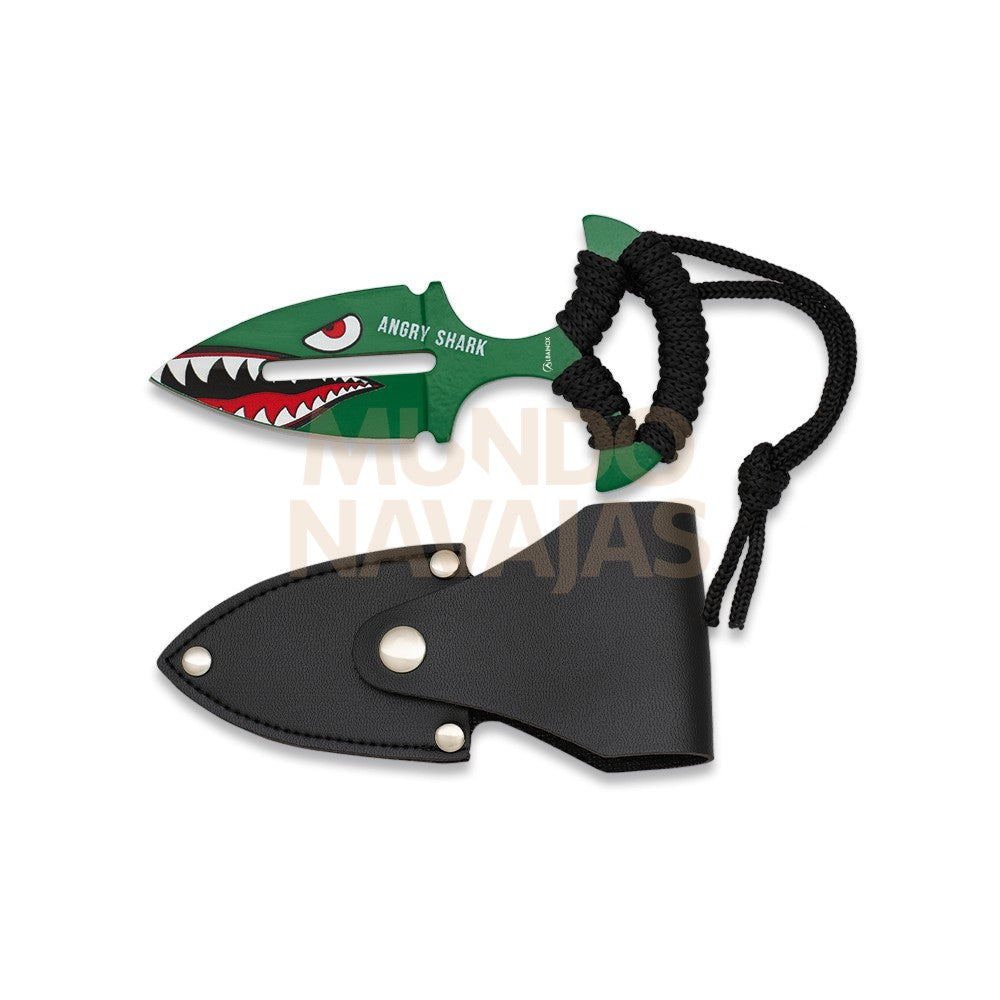 Cuchillo Albainox Skinner Angry Shark