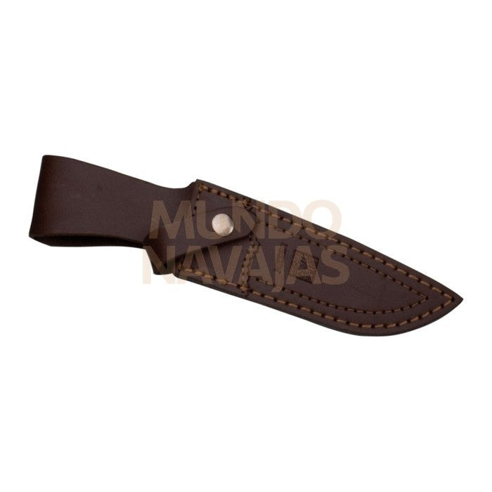Cuchillo de monte con cachas en asta de ciervo y hoja de 14 cm.