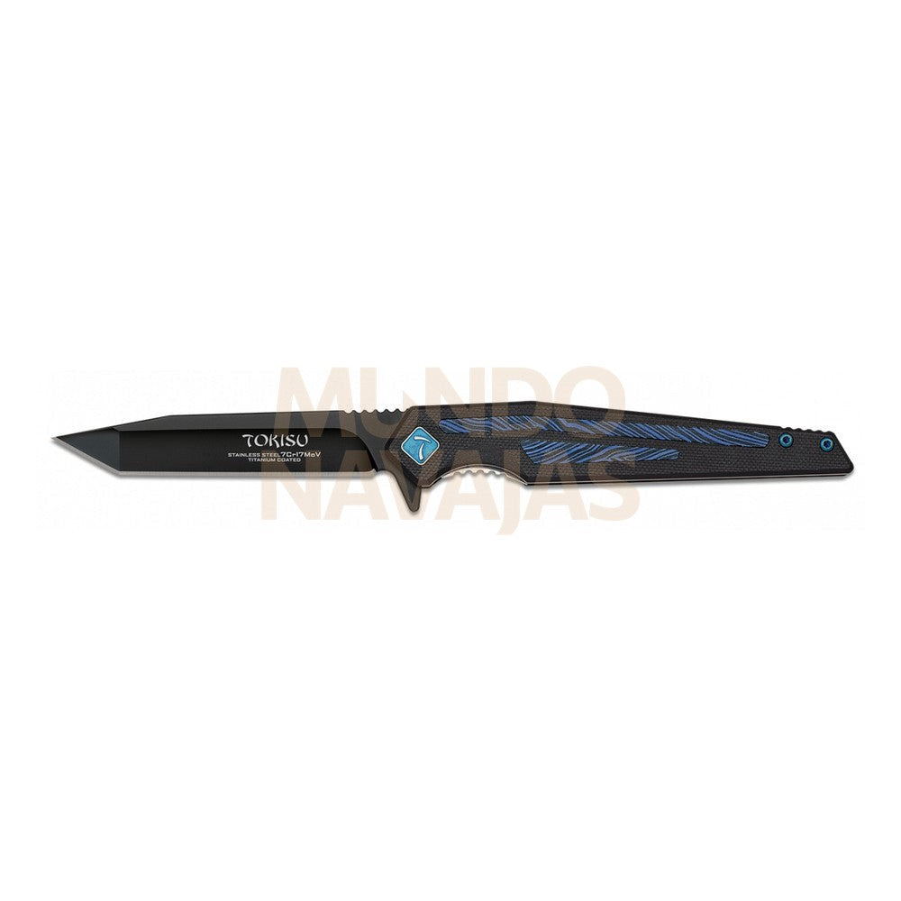 Navaja Tokisu Cachas De Damasco G10.