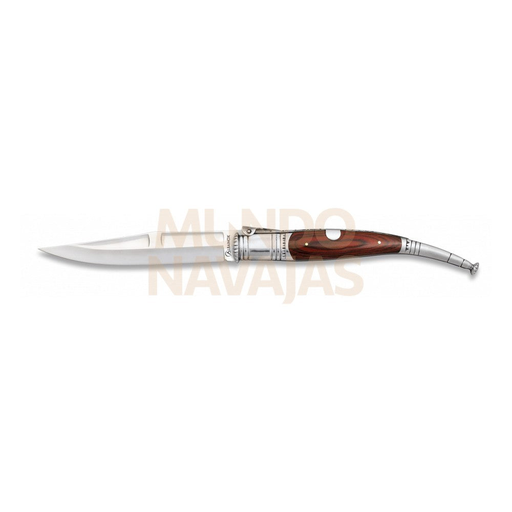 Navaja Serrana Carraca Madera. 15,4 cm