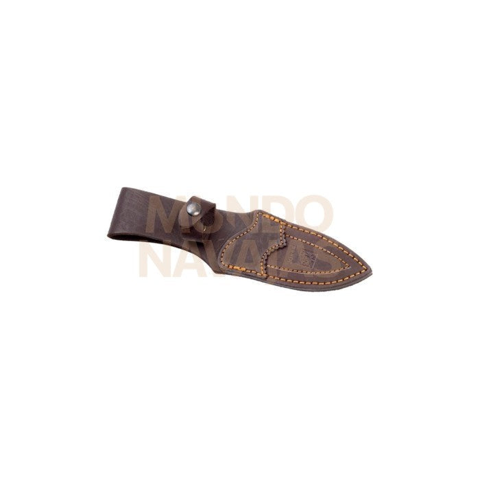 Cuchillo desollador Joker Venado,cachas madera de olivo, hoja inox de 11 cm.funda de...