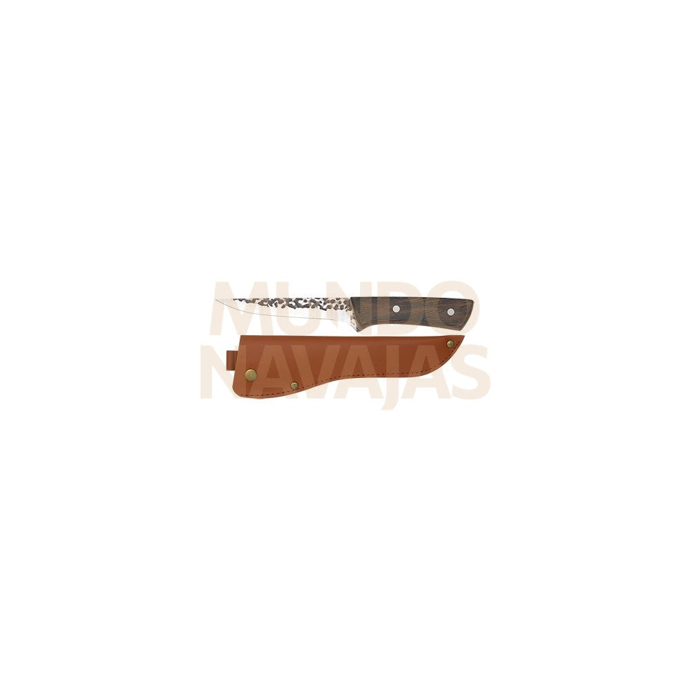 Cuchillo Puño Madera / Funda Polipiel H