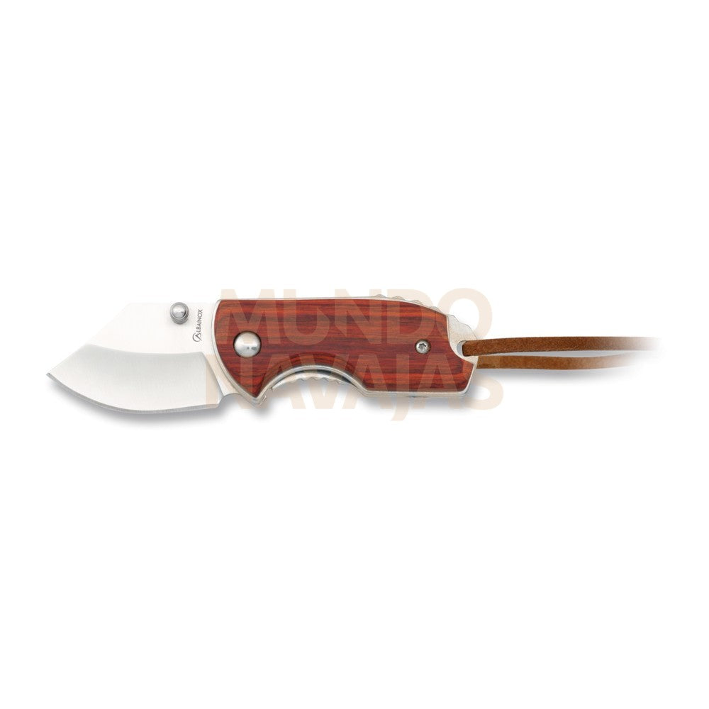 Navaja Mini Con Bloqueo Roja 4.5