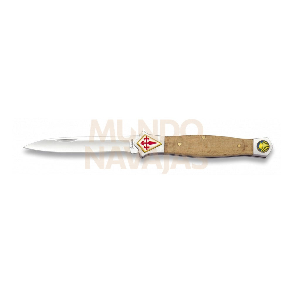 Estilete Albainox Santiago Madera 8 cm