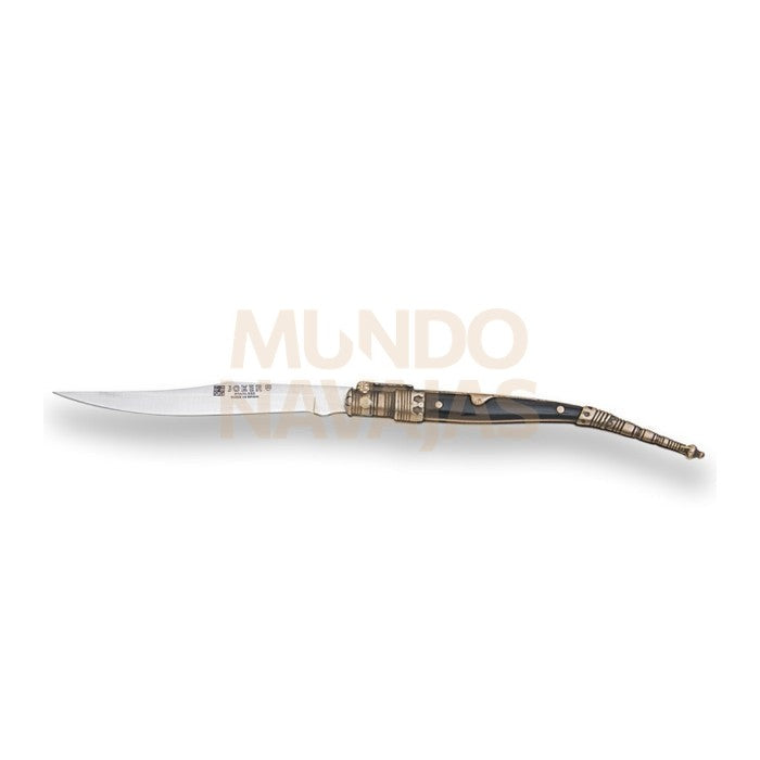 Estilete decorado con puño zamak y hoja 10,5 cm
