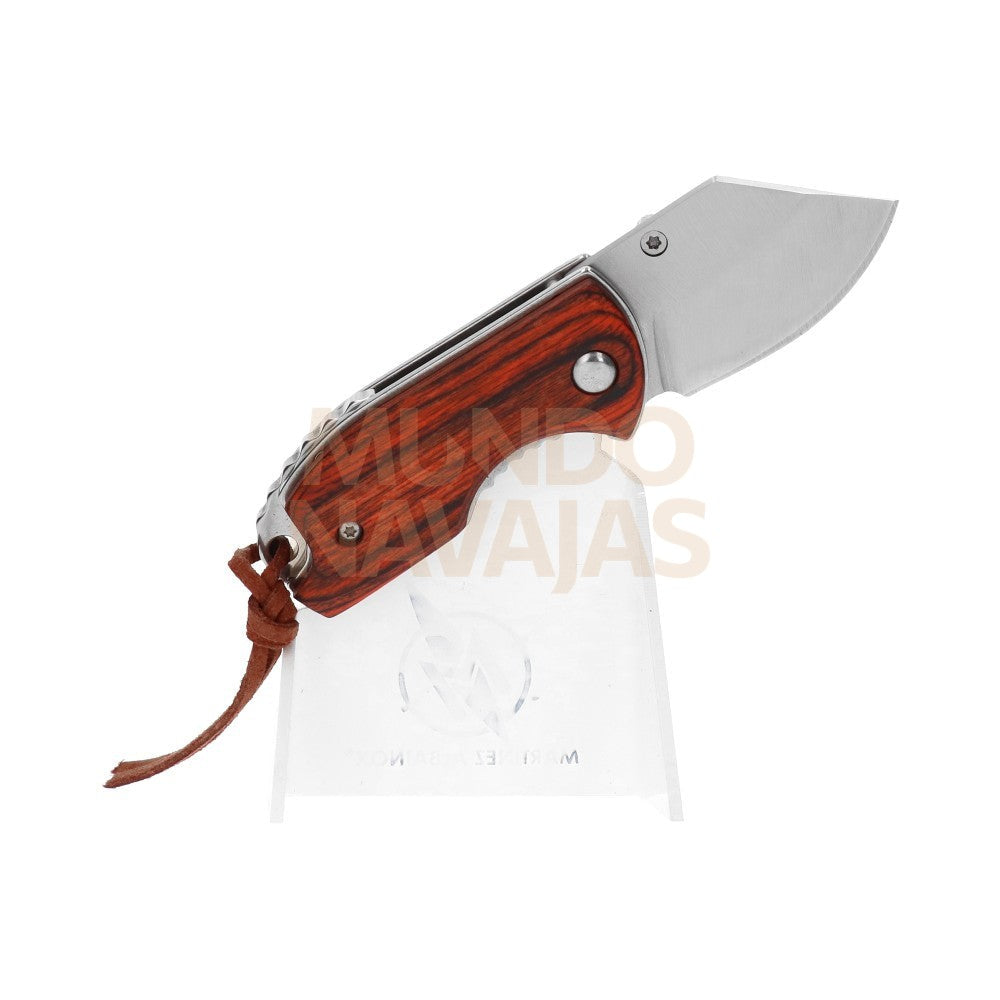 Navaja Mini Con Bloqueo Roja 4.5