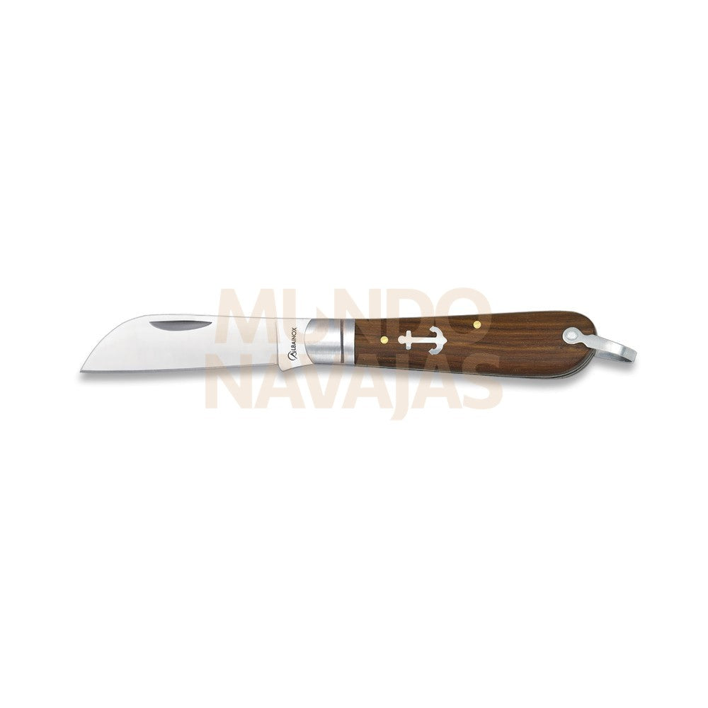 Navaja Marinera Albainox Madera. 7 cm
