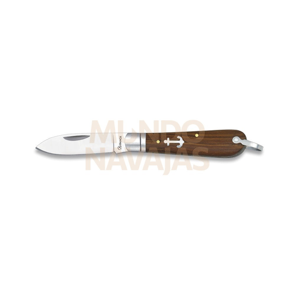 Navaja Marinera Albainox Madera. 6,7 cm