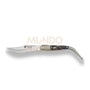 Navaja clasica con puño de zamak decorado y hoja 8 cm