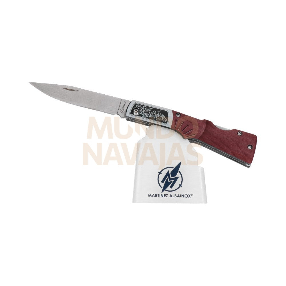Navaja Albainox rifle roja. hoja: 8.5 cm
