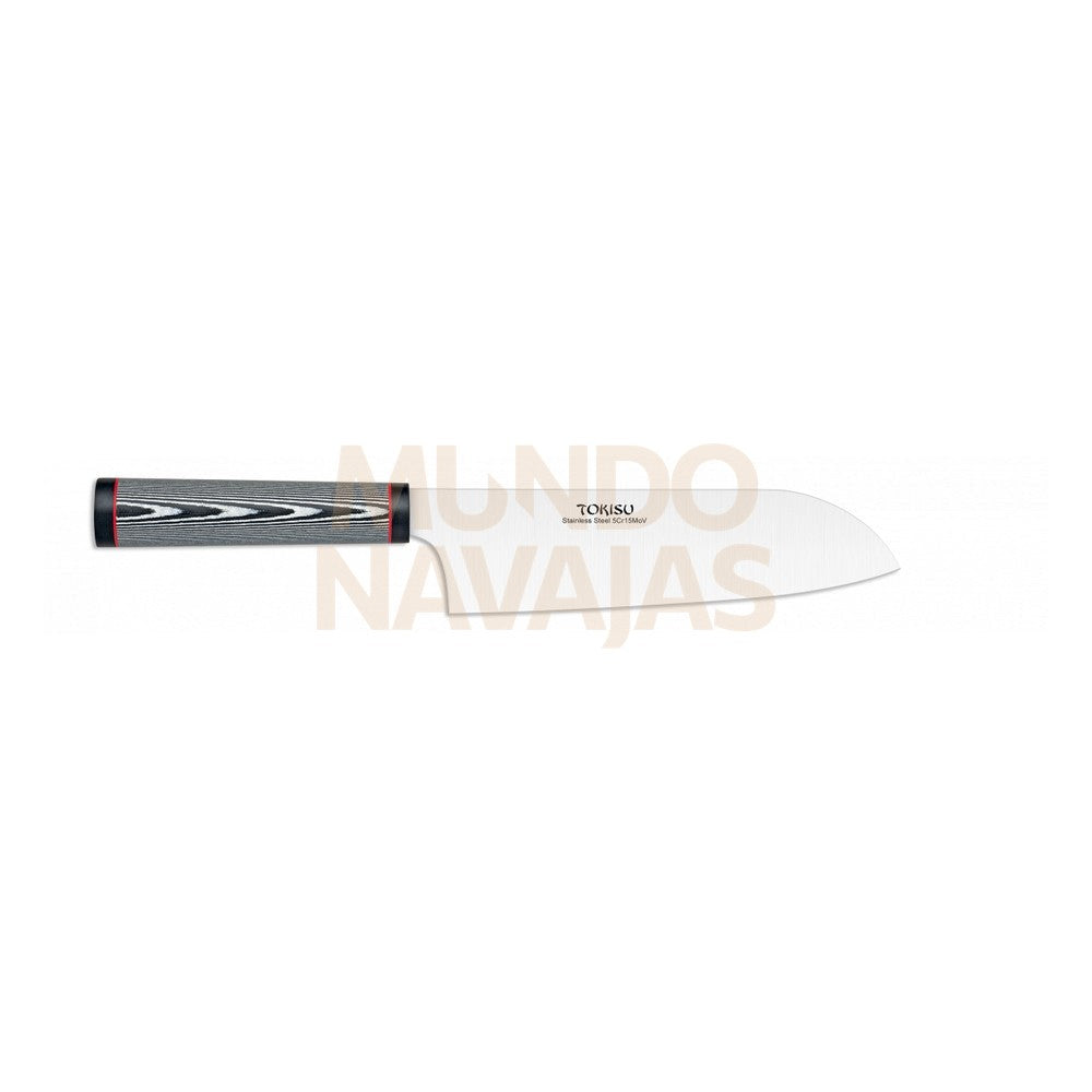 Cuchillo Santoku Tokisu 19,5 cm