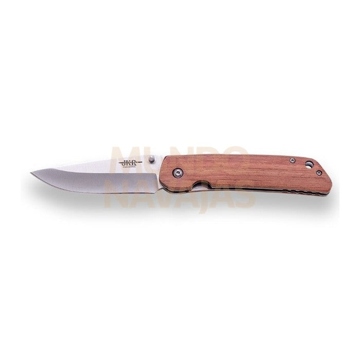 Navaja deportiva JKR, apertura manual, hoja de acero inoxidable de 8,5 cm, mango de...