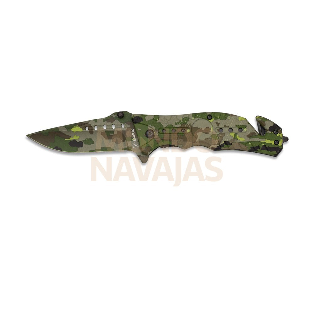 Navaja Albainox Camo Verde 8