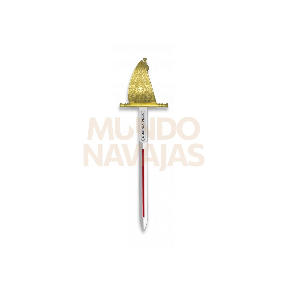 Espada Zinc Guarda Vela.17.7 Cm Tole10